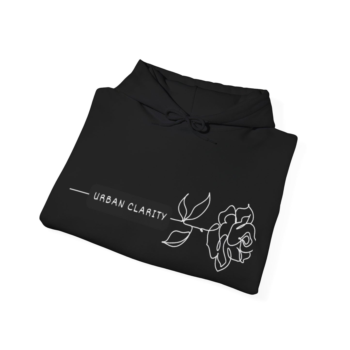 Urban Clarity Signature Rose Hoodie
