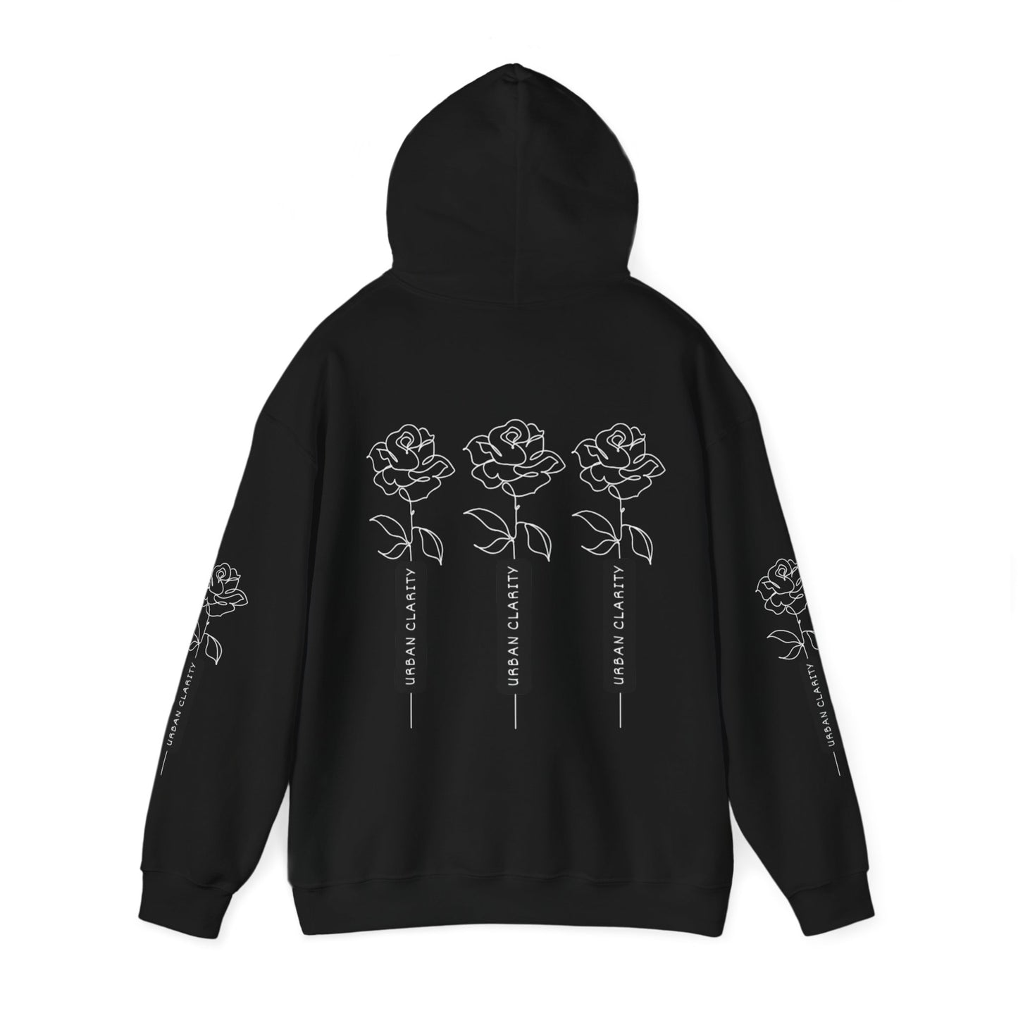 Urban Clarity Signature Rose Hoodie